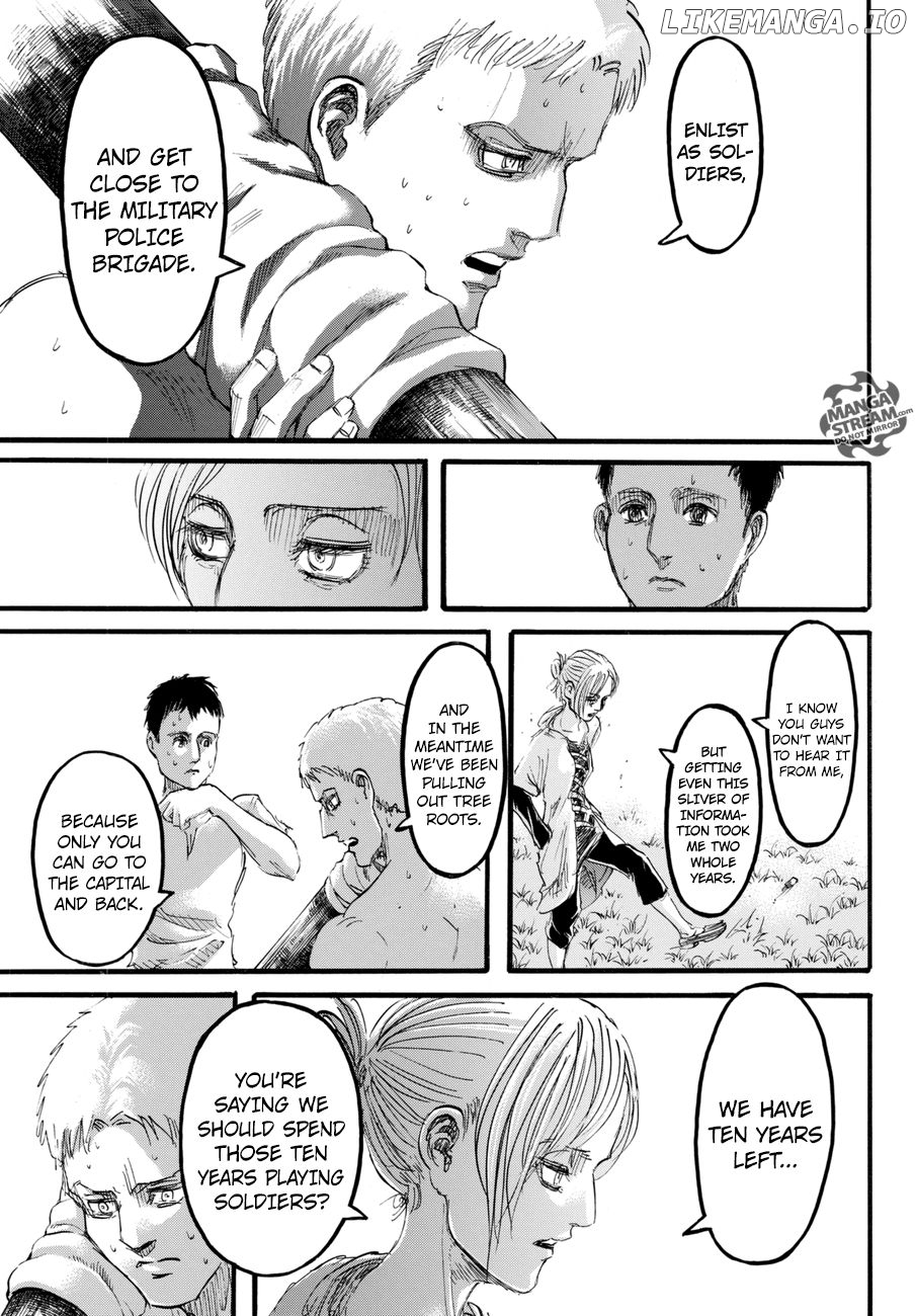 Shingeki no Kyojin, Chapter 96 image 42